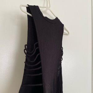 black tank t shirt dress